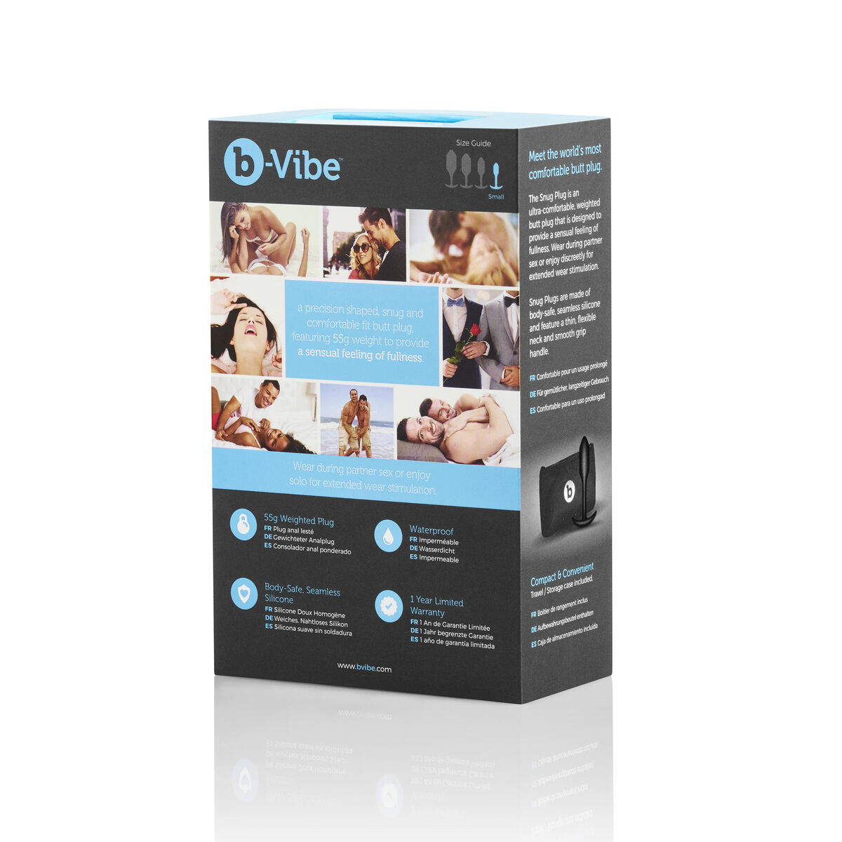 Plug Anale B-Vibe 96724 Nero 10 S9402916_8