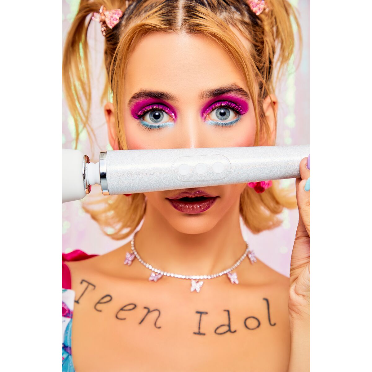 Vibratore Le Wand All That Glimmers Set Bianco 10 S9402874_8