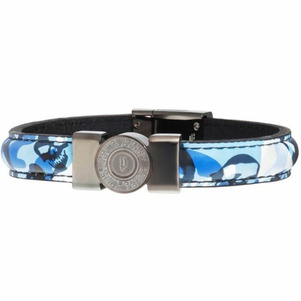 Bracciale Uomo Police PJ25556BLU.03-S Pelle 2 S0380802_0