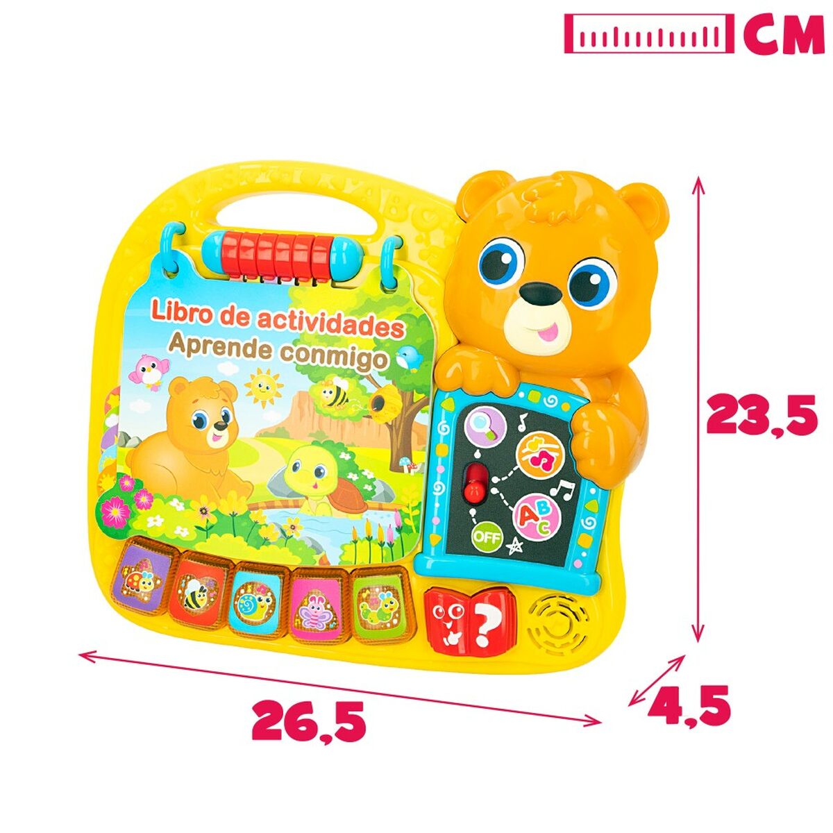Libro interattivo per bambini Winfun 26,5 x 4,5 x 23,5 cm ES (4 Unità) 8 S8902516_6