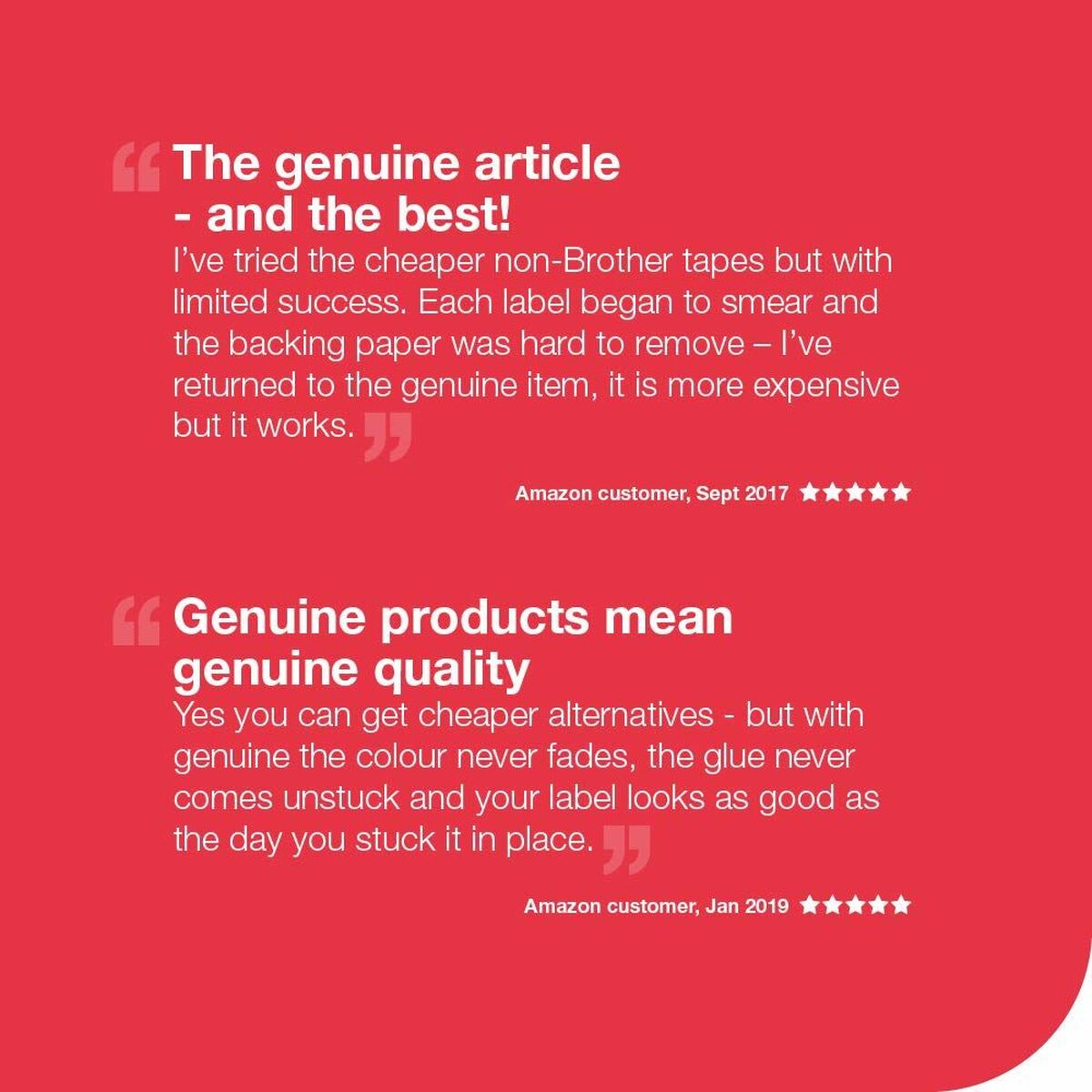 Nastro Laminato per Etichettatrici Brother HSE-211 Bianco Nero (1 Unità) 3 M0502669_1