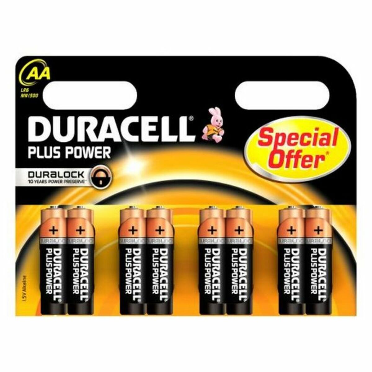 Batterie Alcaline DURACELL LR06 LR6 AA 1.5V (8 pcs) 2 S9903113_0