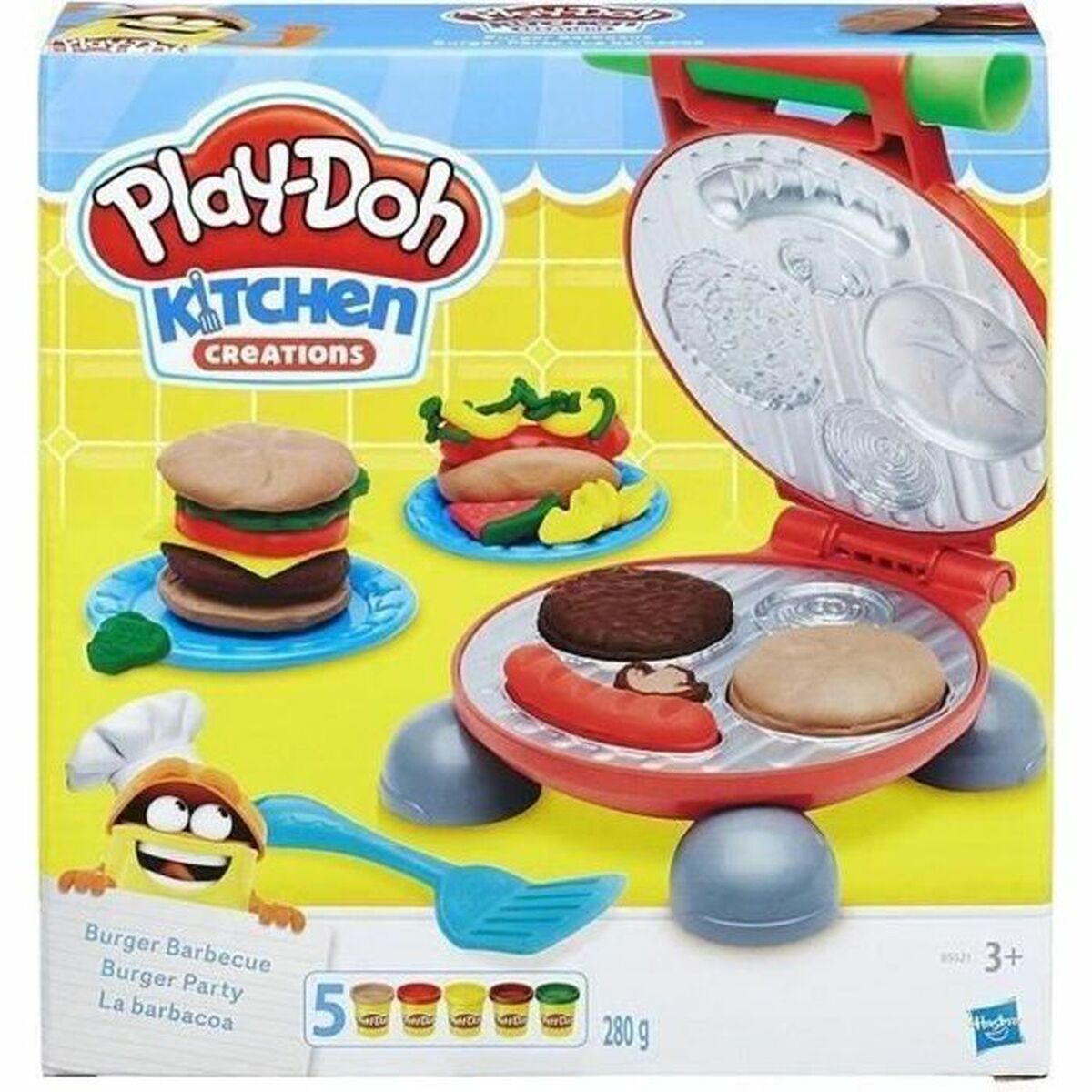 Set di Plastilina Play-Doh Burger Party 2 S7179020_0