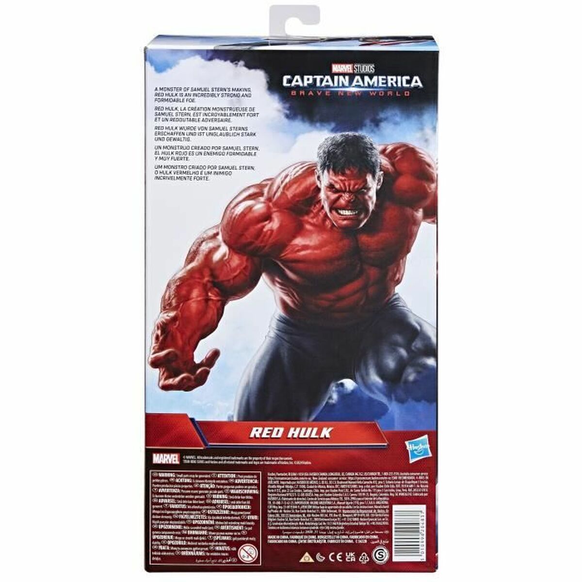 Statuetta Articolata Hasbro Red Hulk 6 S71012088_4