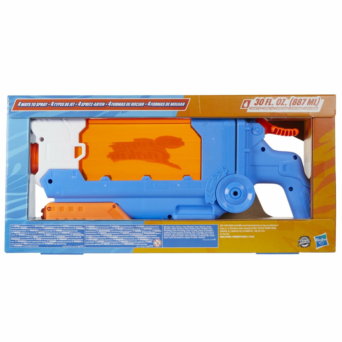 Pistola ad Acqua Hasbro Nerf Super Soaker Soa Flip 21,5 x 45 cm 18 S2435694_16