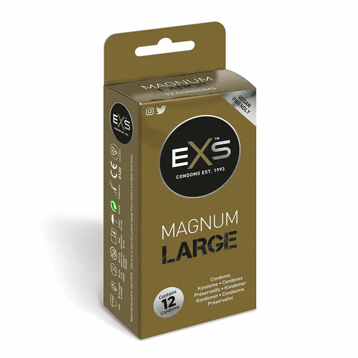 Preservativi EXS Magnum 12 Unità 2 S4005289_0