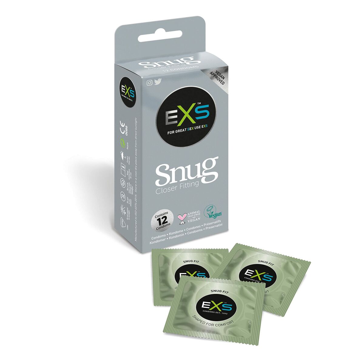 Preservativi EXS Snug 12 Unità 2 S4005299_0