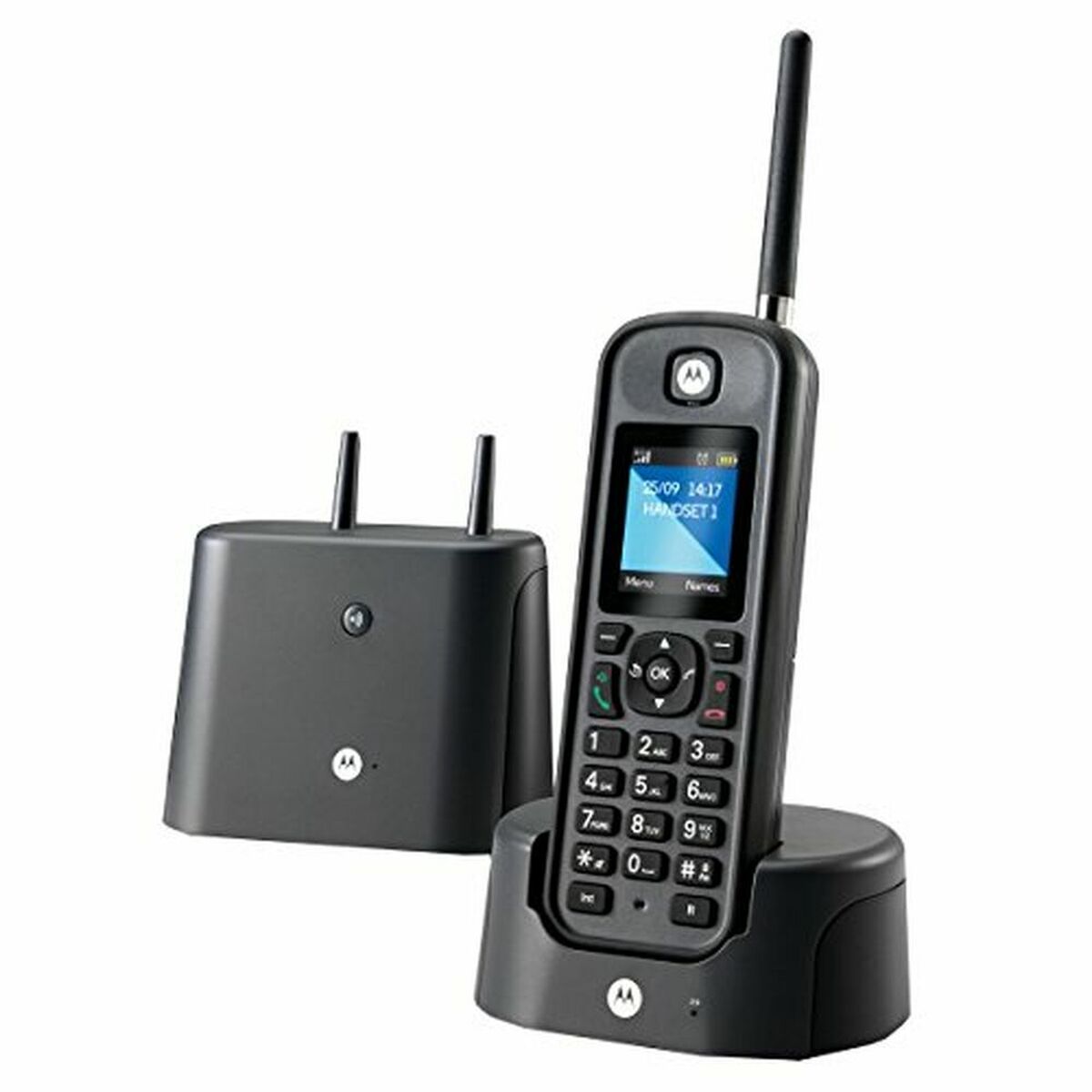 Telefono Senza Fili Motorola MOTOO201NO Nero 2 S6502674_0