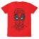 Maglia a Maniche Corte Deadpool Tattoo Style Rosso Unisex 1 D0800494_0