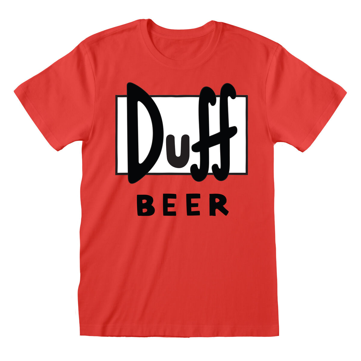 Maglia a Maniche Corte Unisex The Simpsons Duff 2 D0800504_0