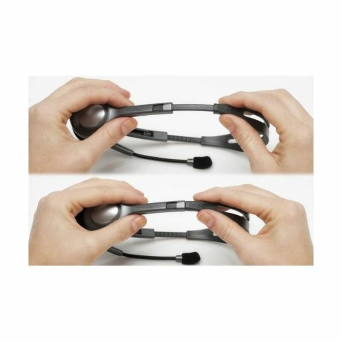 Auricolari con Microfono Logitech 981-000271 2 x Jack 1,4 m Nero Grigio 12 S0460367_10