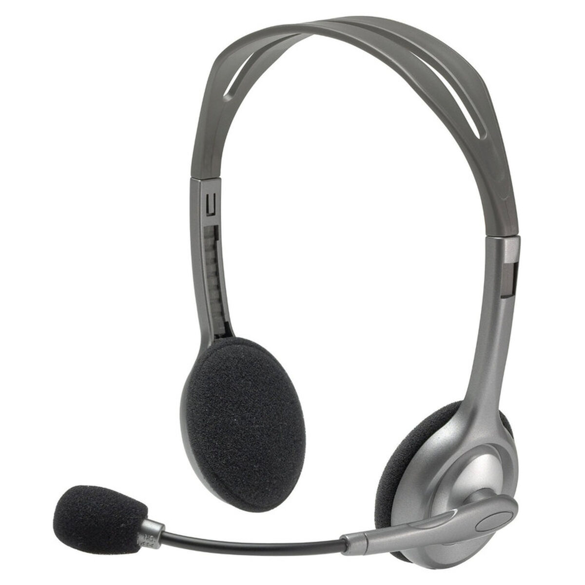 Auricolari con Microfono Logitech 981-000271 2 x Jack 1,4 m Nero Grigio 2 S0460367_0