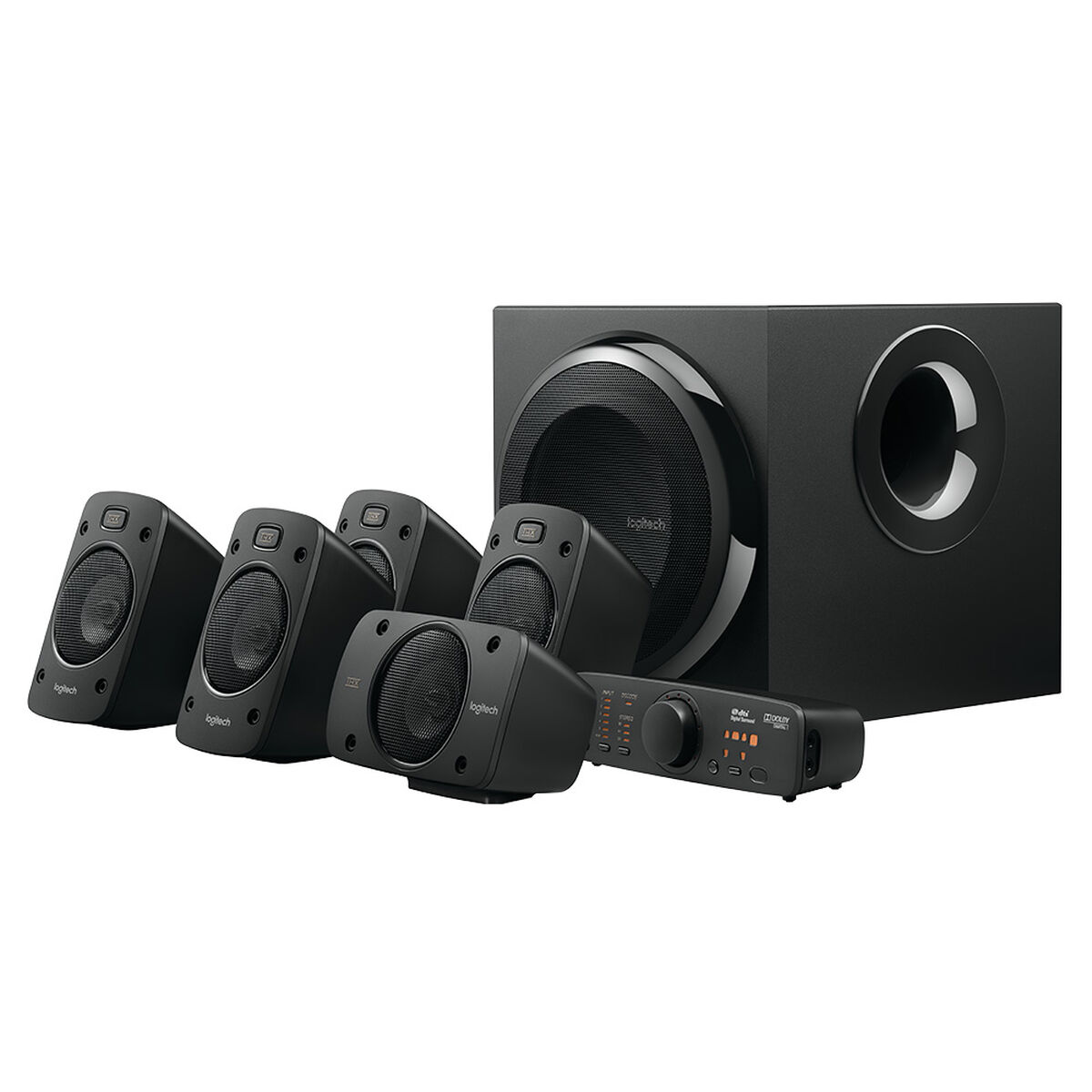 Altoparlanti PC Logitech Surround Sound Speakers Z906 Nero 3 S7159975_1