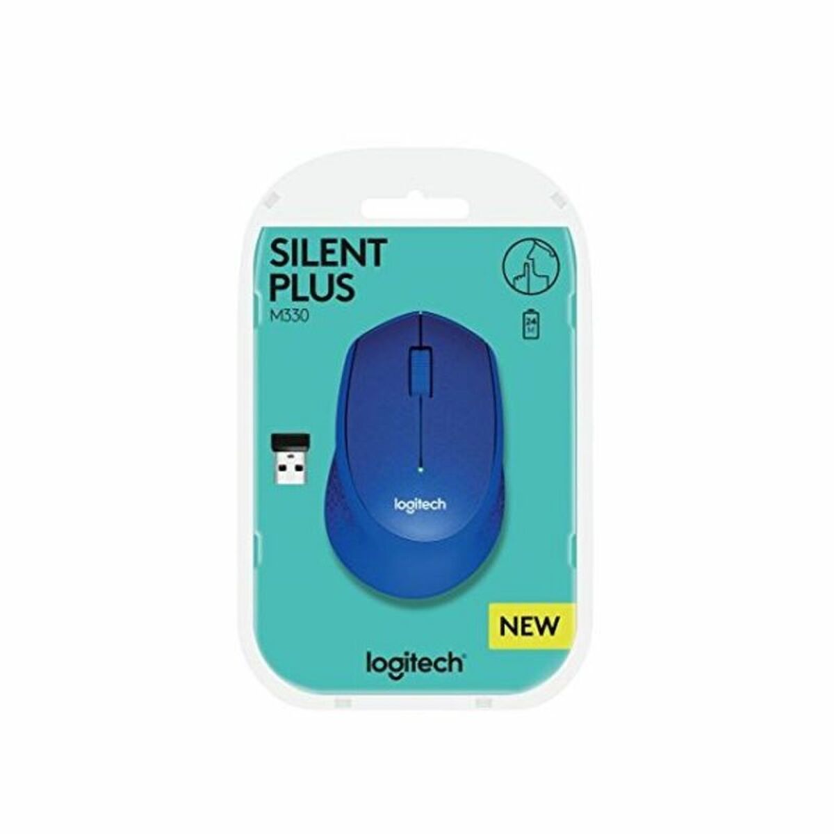 Mouse senza Fili Logitech 910-004910 Azzurro 6 S55080400_4