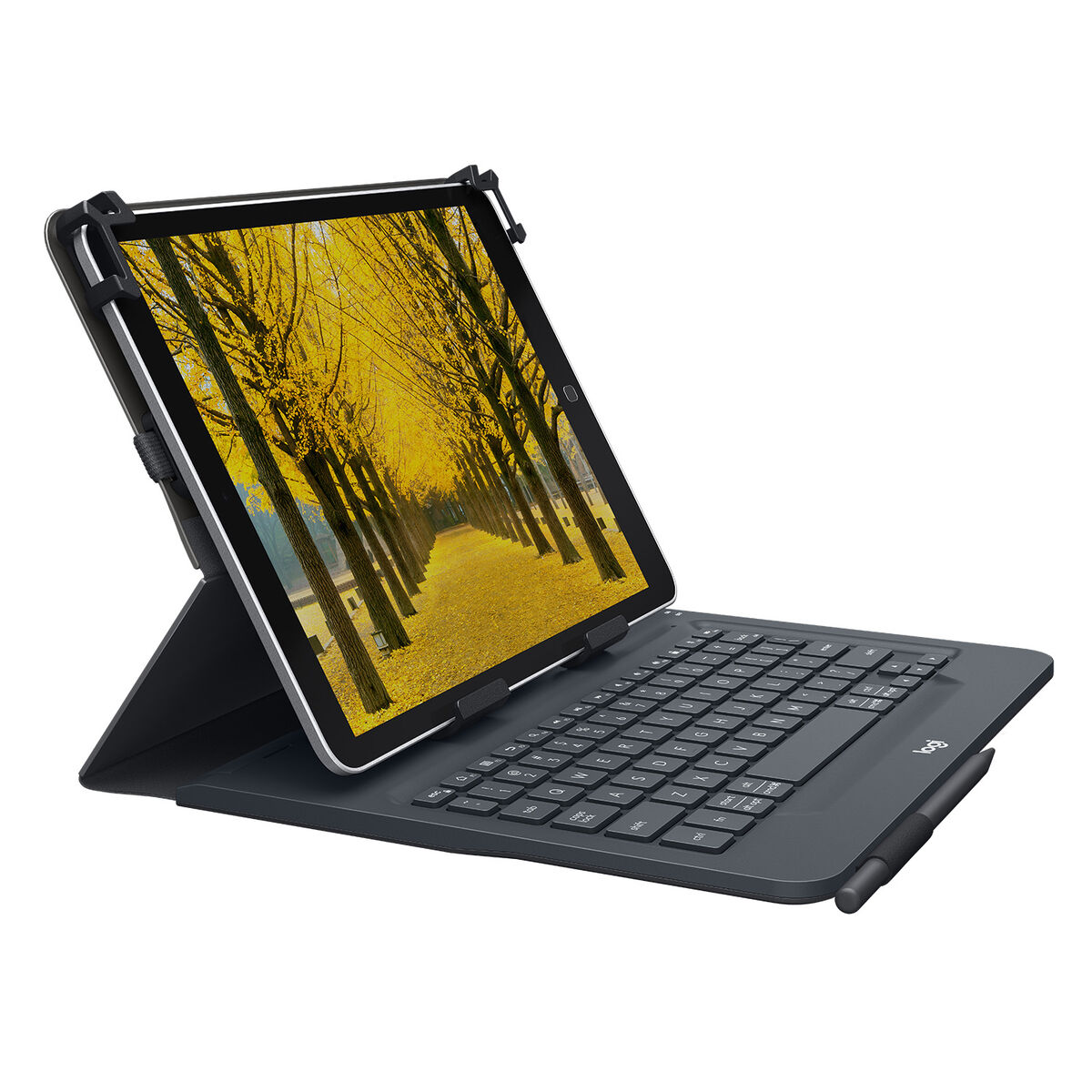 Tastiera Bluetooth con Supporto per Tablet Logitech 920-008336 Nero Qwerty in Spagnolo QWERTY 2 M0515311_0