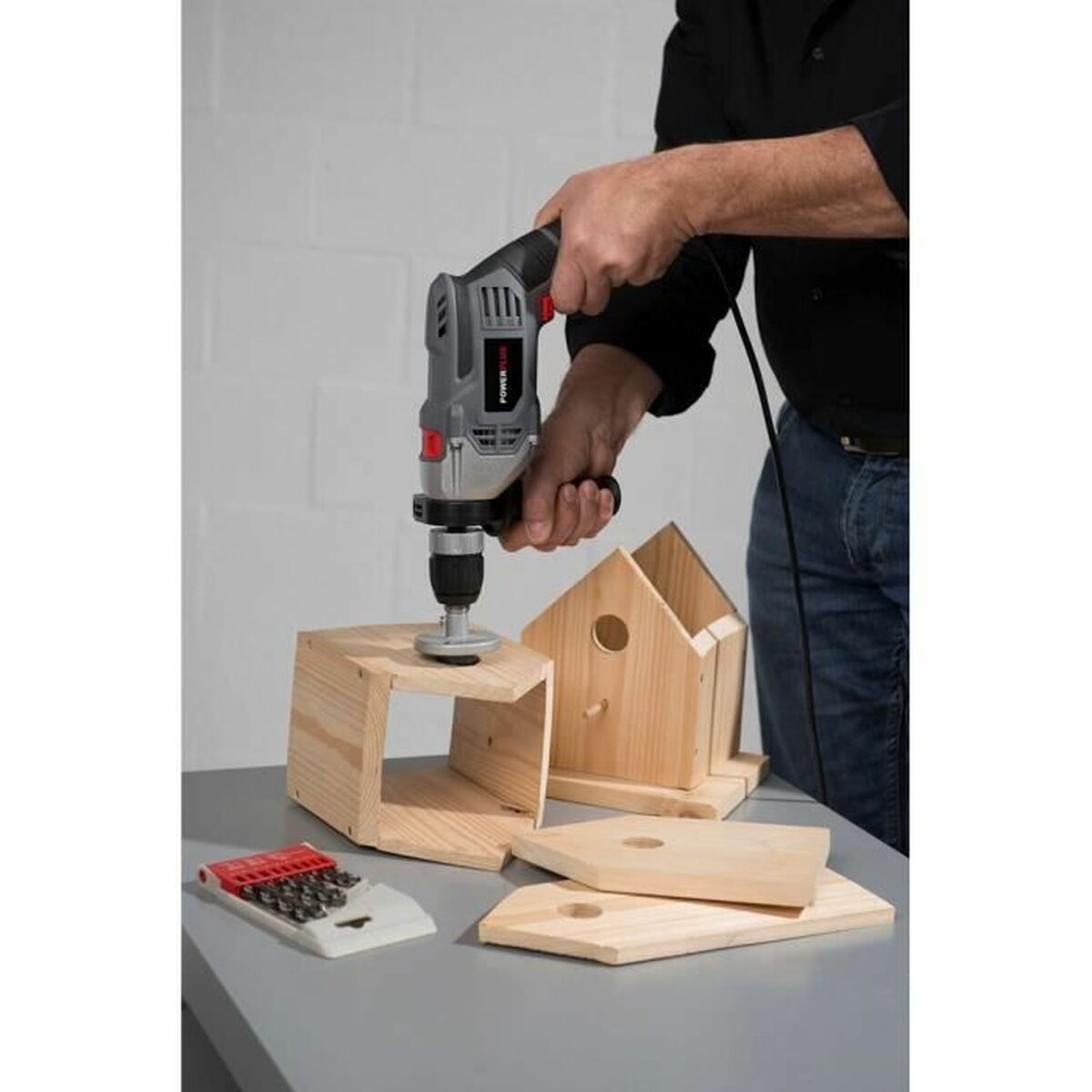 Trapano a Percussione Powerplus POWE10035 950 W 240 V 230-240 V 3 S7188584_1