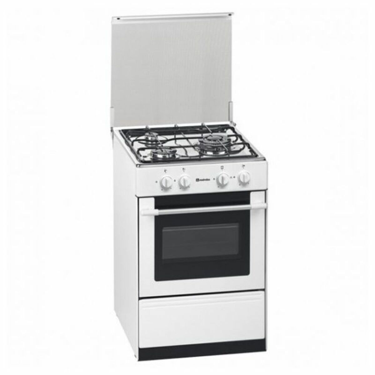 Cucina a Gas Meireles G1530 DV 53 L Bianco 3 Fornelli 2 S0411499_0