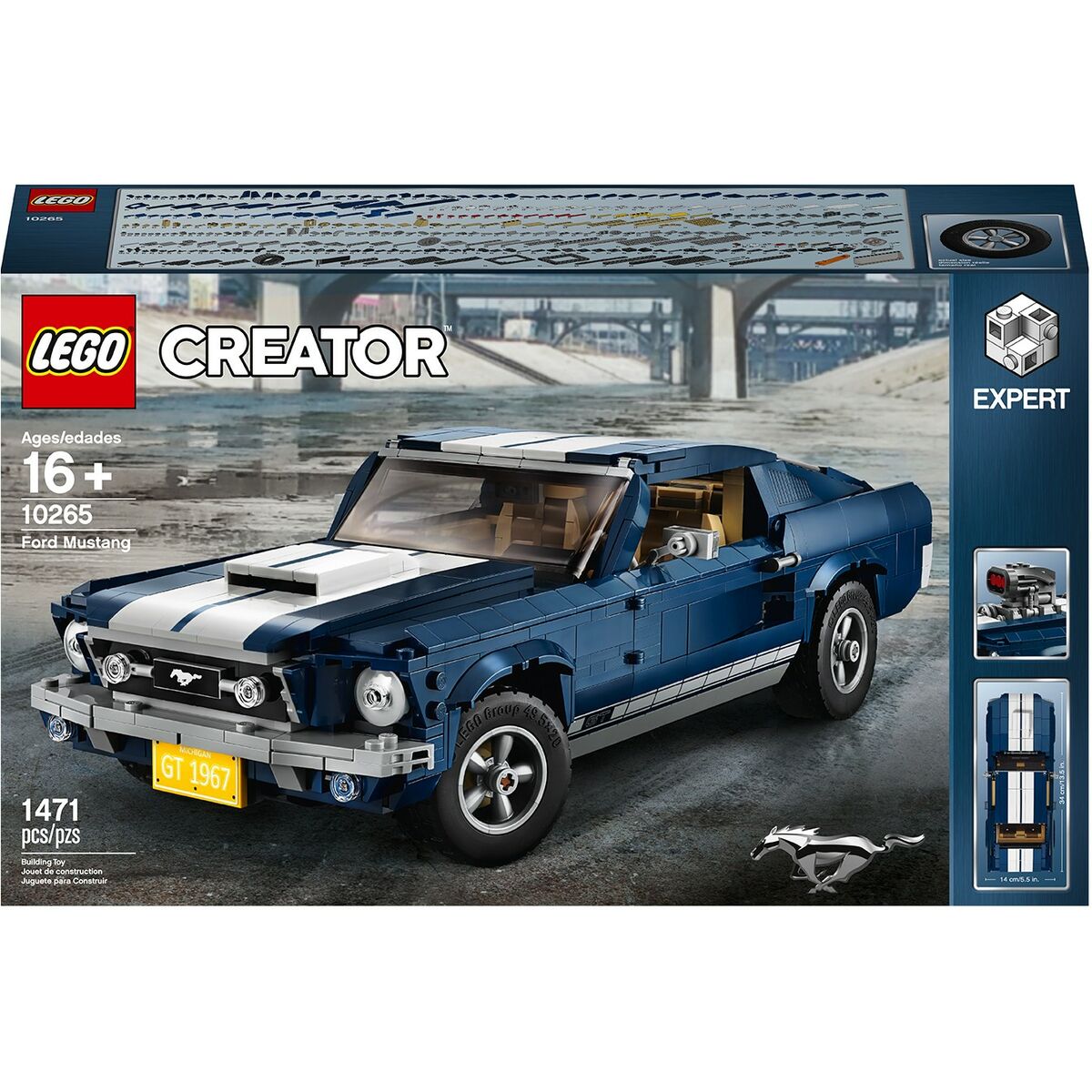 Set di Costruzioni Lego 10265 Ford Mustang 41 S9148786_39
