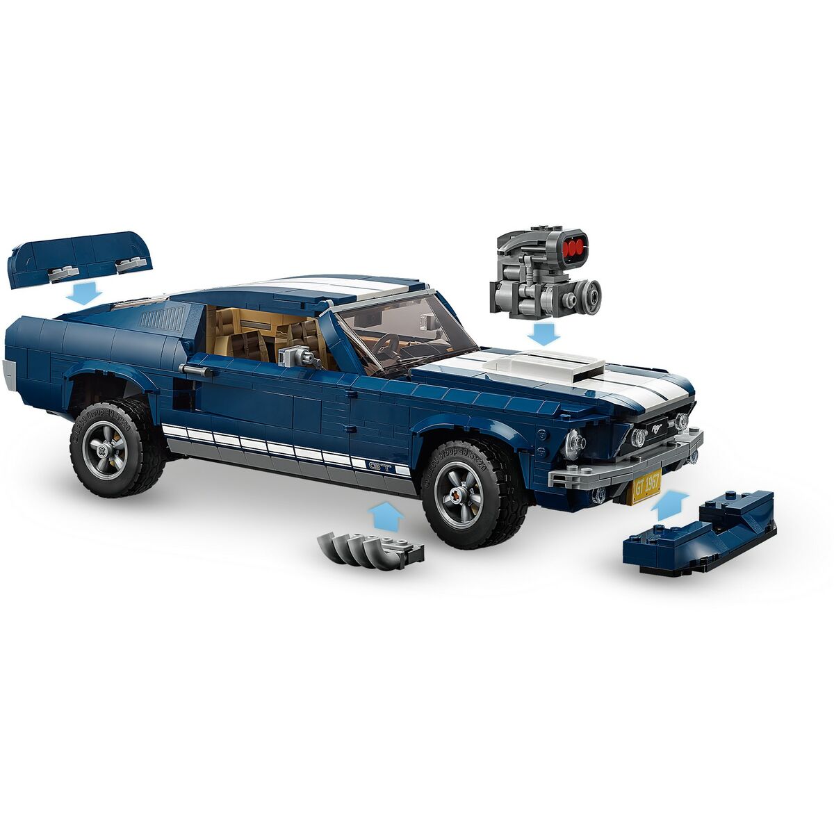 Set di Costruzioni Lego 10265 Ford Mustang 8 S9148786_6