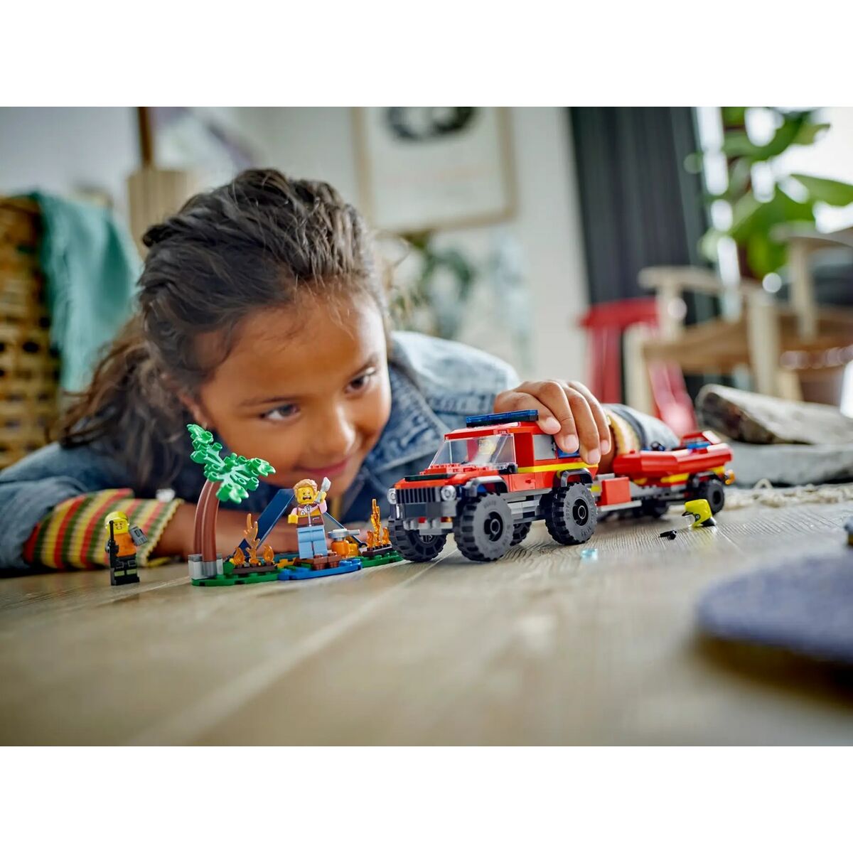 Playset Lego 60412 4x4 Fire Engine with Rescue Boat 8 S7196071_6