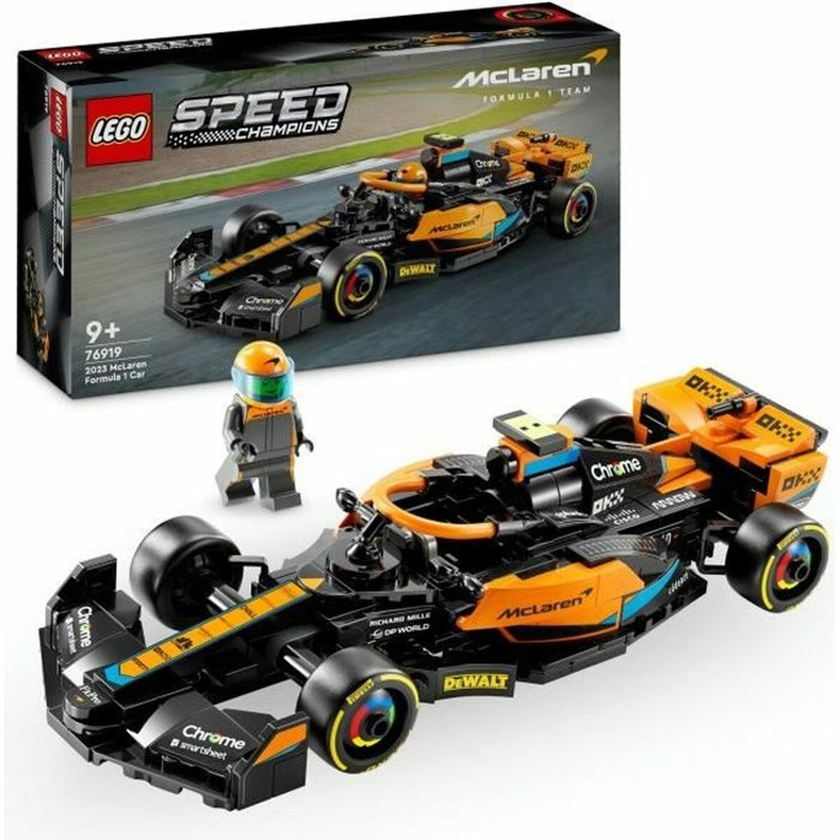Set di Costruzioni Lego 76919 F1 McLaren 2023 Multicolore 245 Pezzi 2 S9198026_0