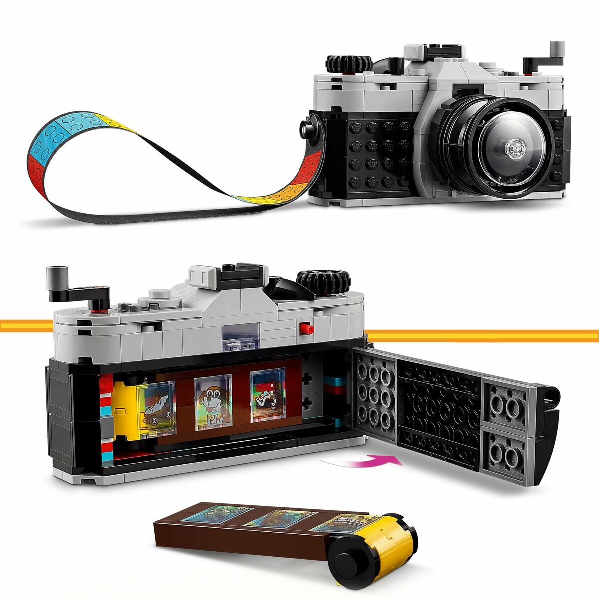 Set di Costruzioni Lego 31147 Creator Retro Camera Multicolore 4 S7196026_2