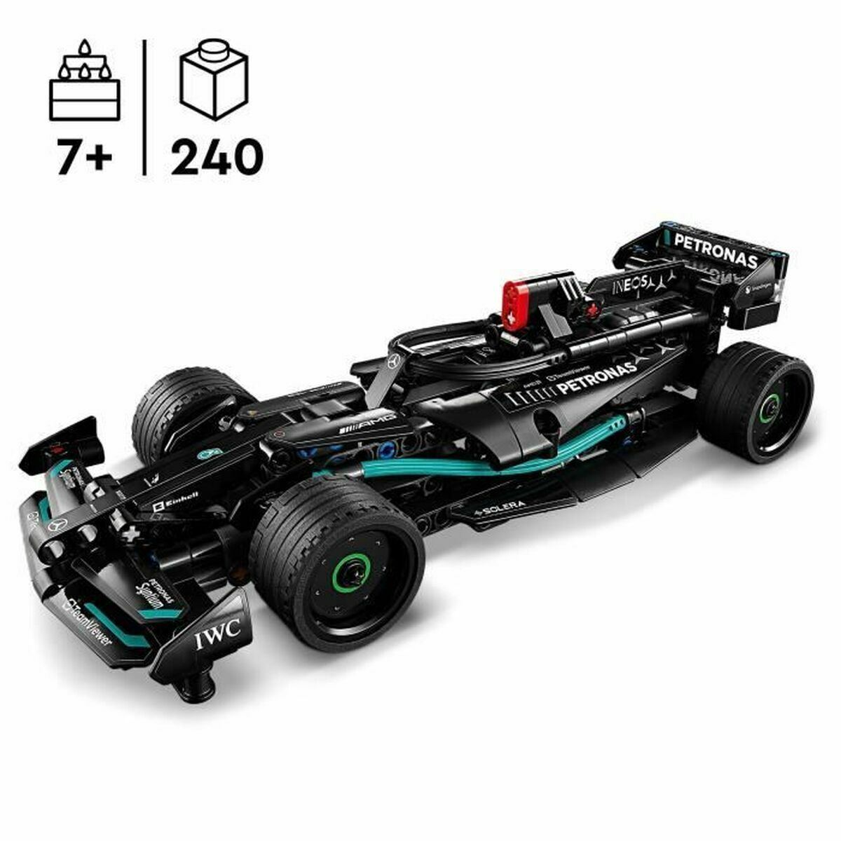 Set di Costruzioni Lego 42165 Mercedes - AMG F1 W14 Pull back Multicolore 240 Pezzi 3 S71000570_1