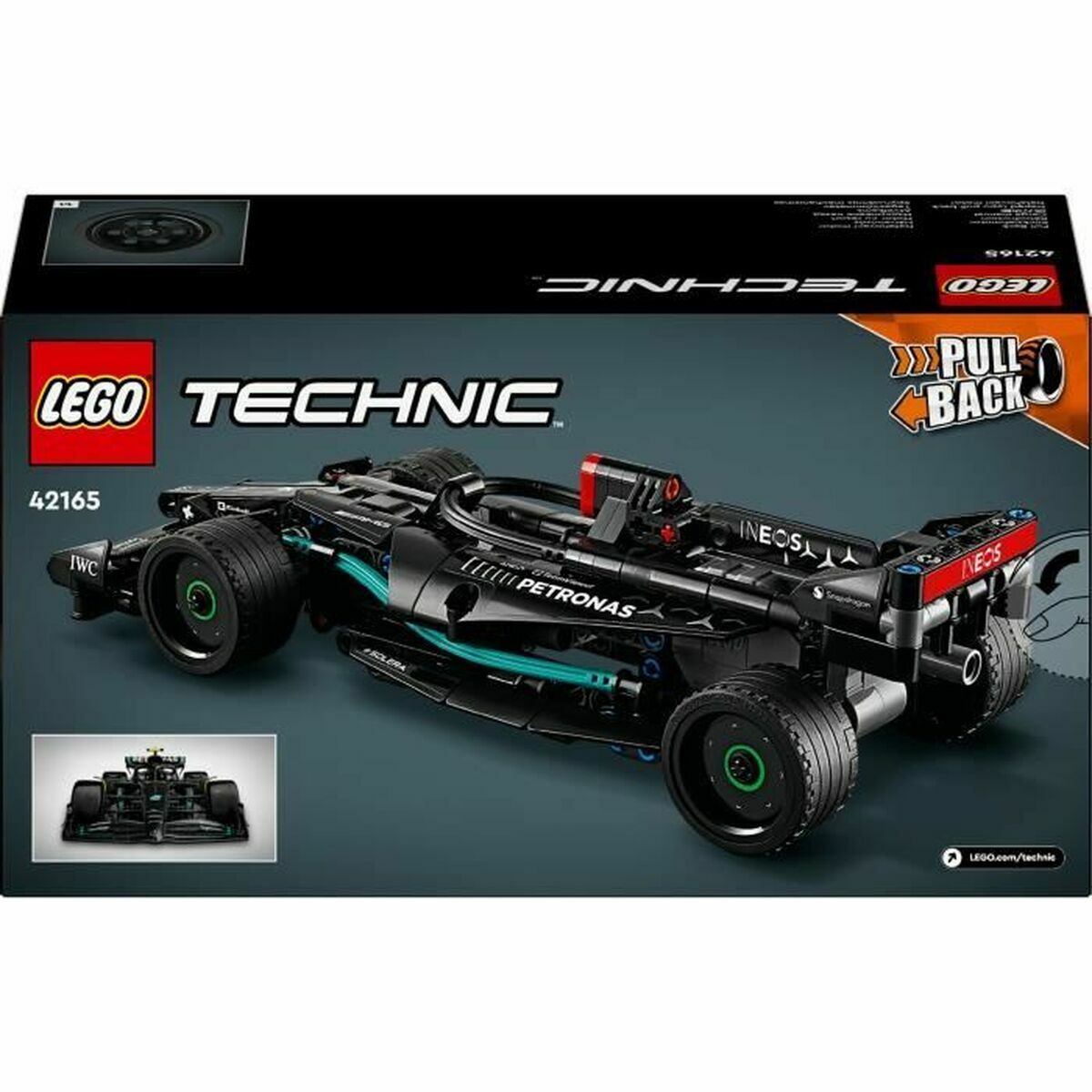 Set di Costruzioni Lego 42165 Mercedes - AMG F1 W14 Pull back Multicolore 240 Pezzi 7 S71000570_5