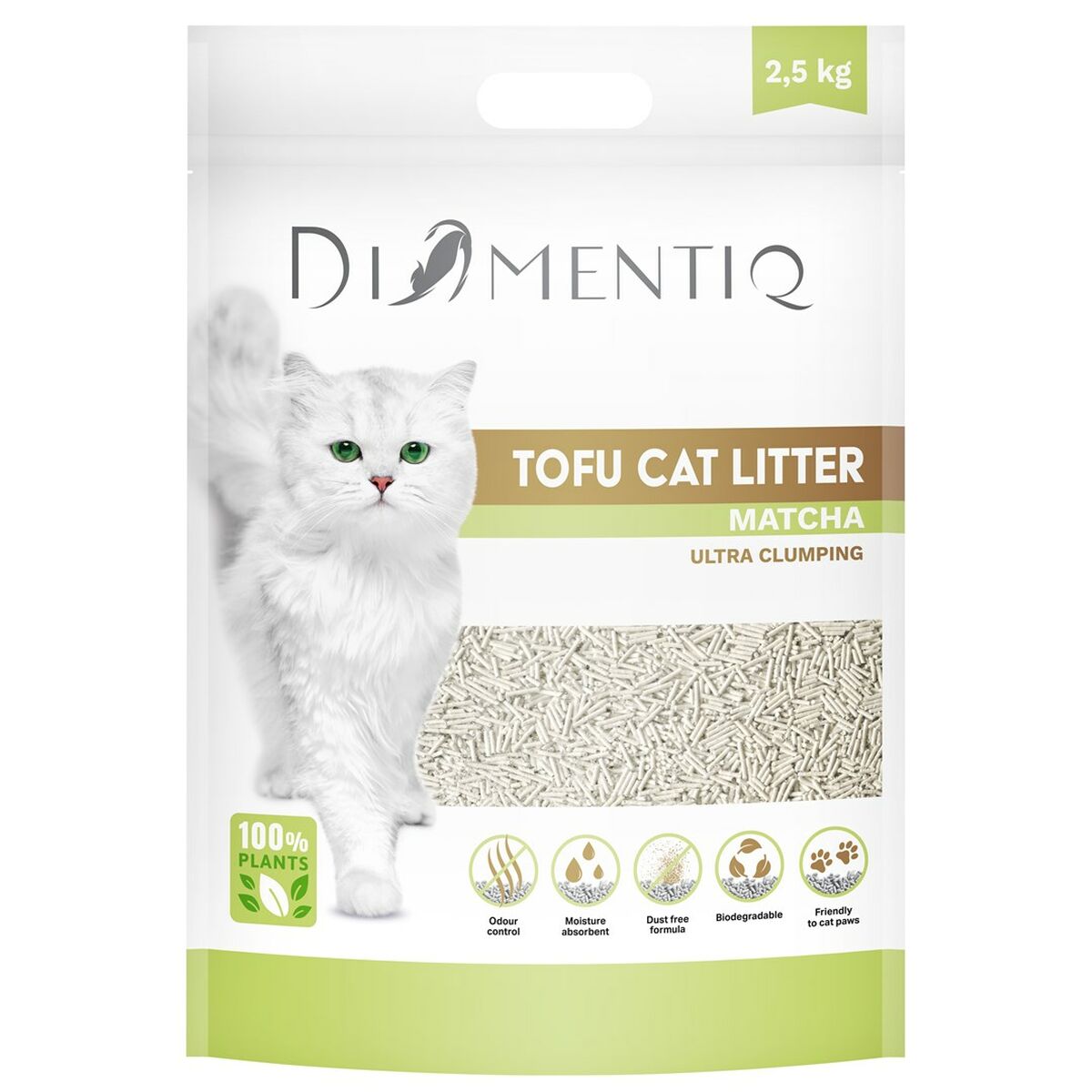 Sabbia per Gatti Diamentiq Tofu 2,5 kg 2 S91104400_0