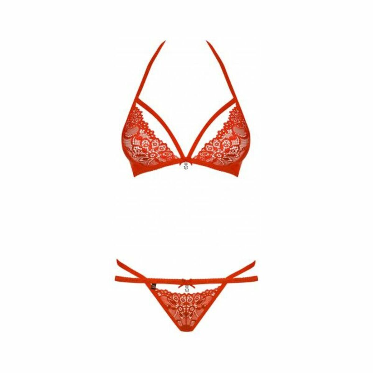 Set di Lingerie Obsessive 838-SET-3 Rosso L/XL 2 M0400696_0