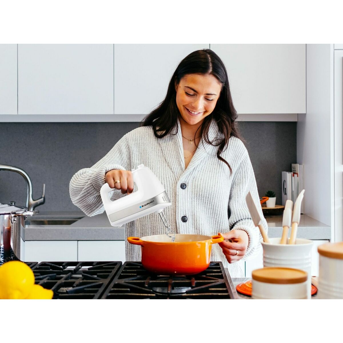 Frullatore ad Immersione Blaupunkt HMM401 Bianco 500 W 3 S9130313_1