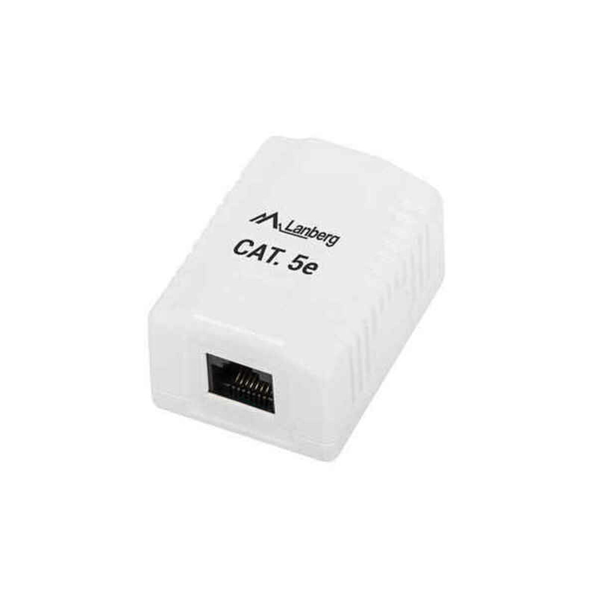 Connettore RJ45 Categoria 5 UTP Lanberg OU5-0001-W Bianco 2 S9115860_0