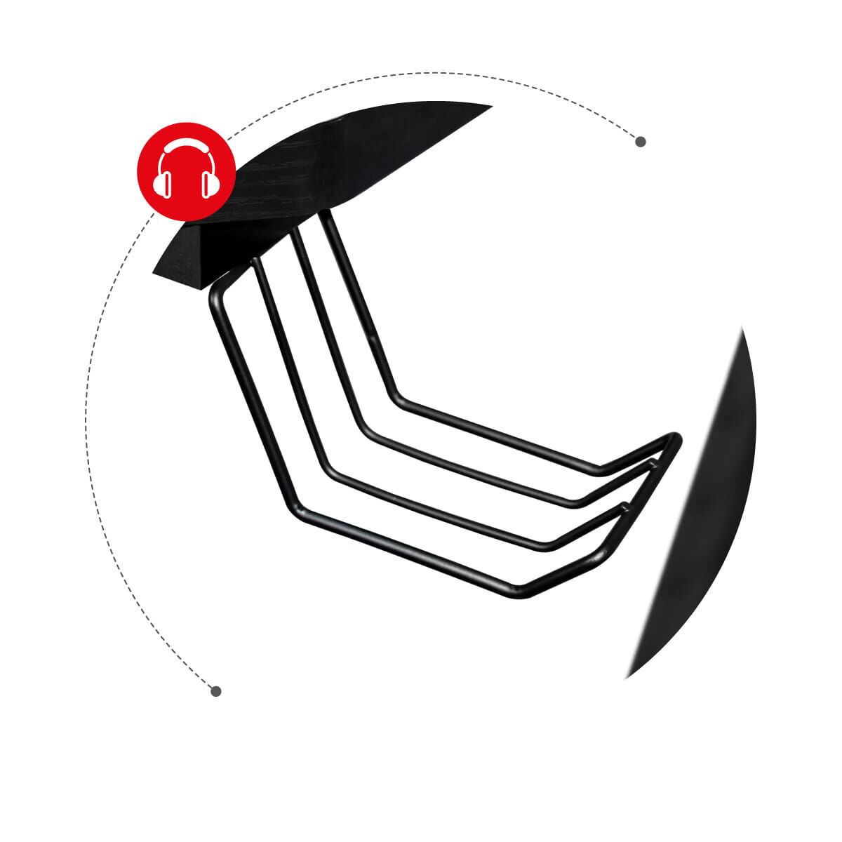 Scrivania Gaming Huzaro Hero 2.5 Nero Alluminio 120 x 60 cm 8 S9114378_6