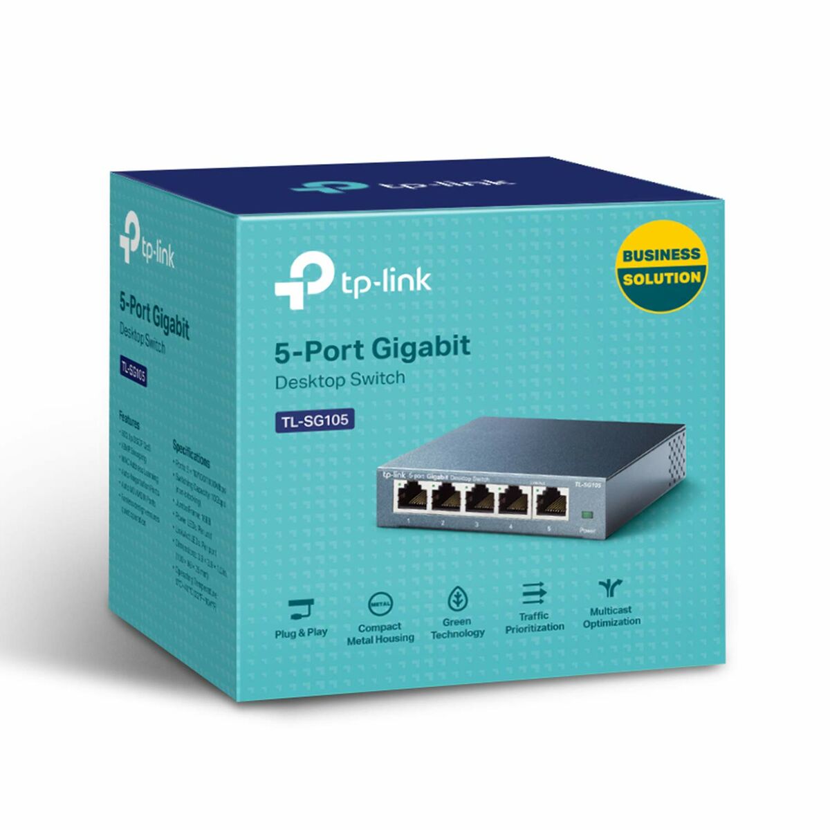 Router da Tavolo TP-Link TL-SG105 5P Gigabit Auto MDIX 5 S9126038_3