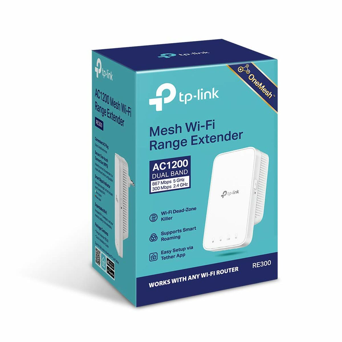 Amplificatore Wi-Fi TP-Link RE300 4 S7758245_2