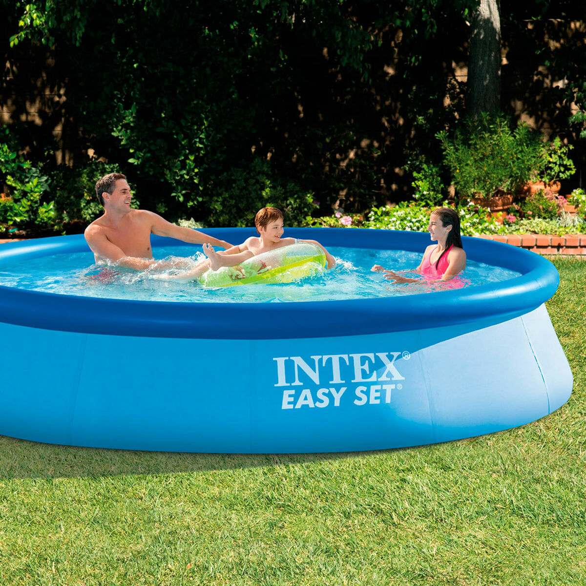 Piscina Gonfiabile Intex Easy Set 5621 L Rotonda 366 x 76 cm 3 S2433428_1