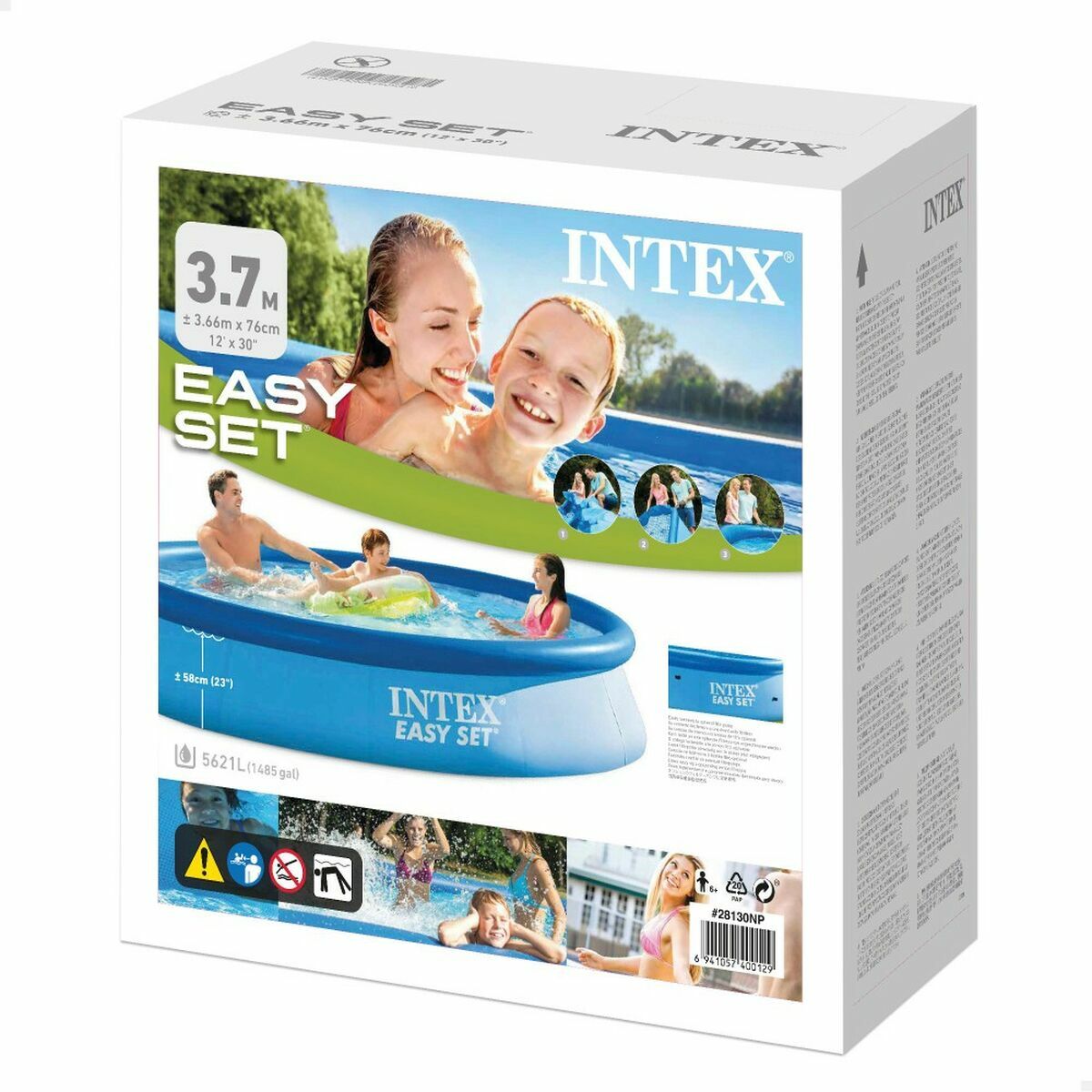 Piscina Gonfiabile Intex Easy Set 5621 L Rotonda 366 x 76 cm 4 S2433428_2