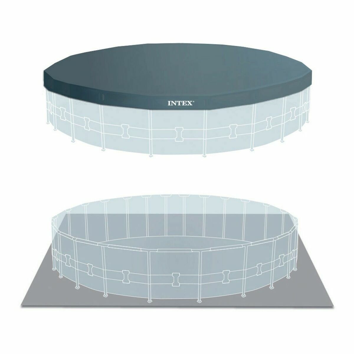Piscina Smontabile Intex Prism Frame 24.311 l 549 x 122 cm 4 S2433383_2