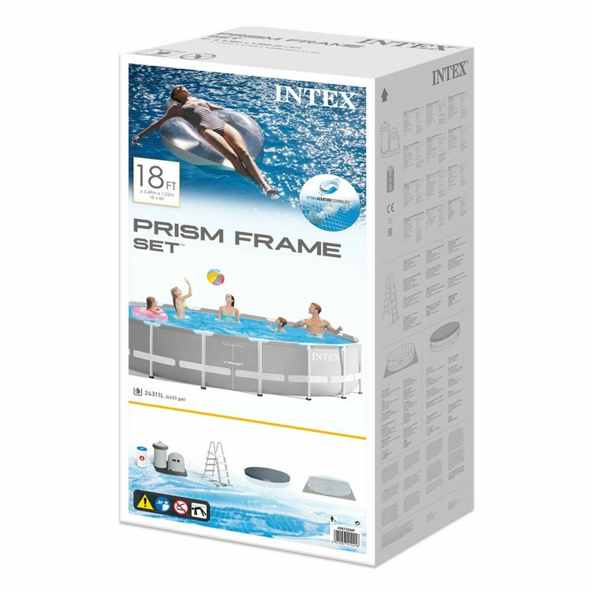 Piscina Smontabile Intex Prism Frame 24.311 l 549 x 122 cm 3 S2433383_1