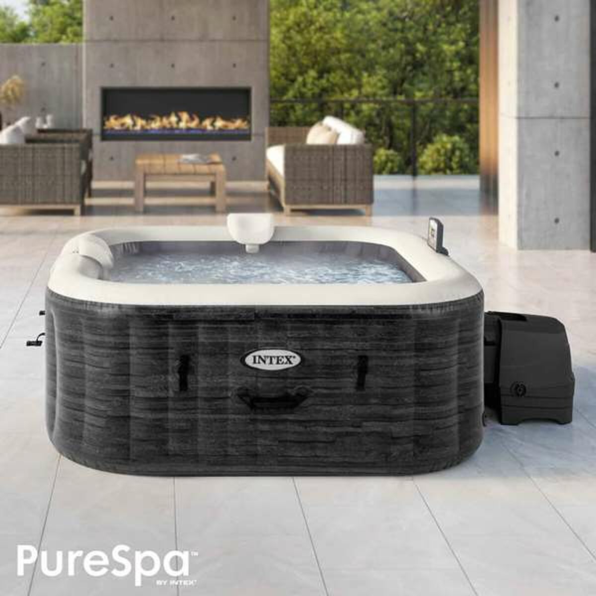 Spa Gonfiabile Colorbaby Purespa Burbujas Greystone Deluxe 795 L 5 S2433377_3