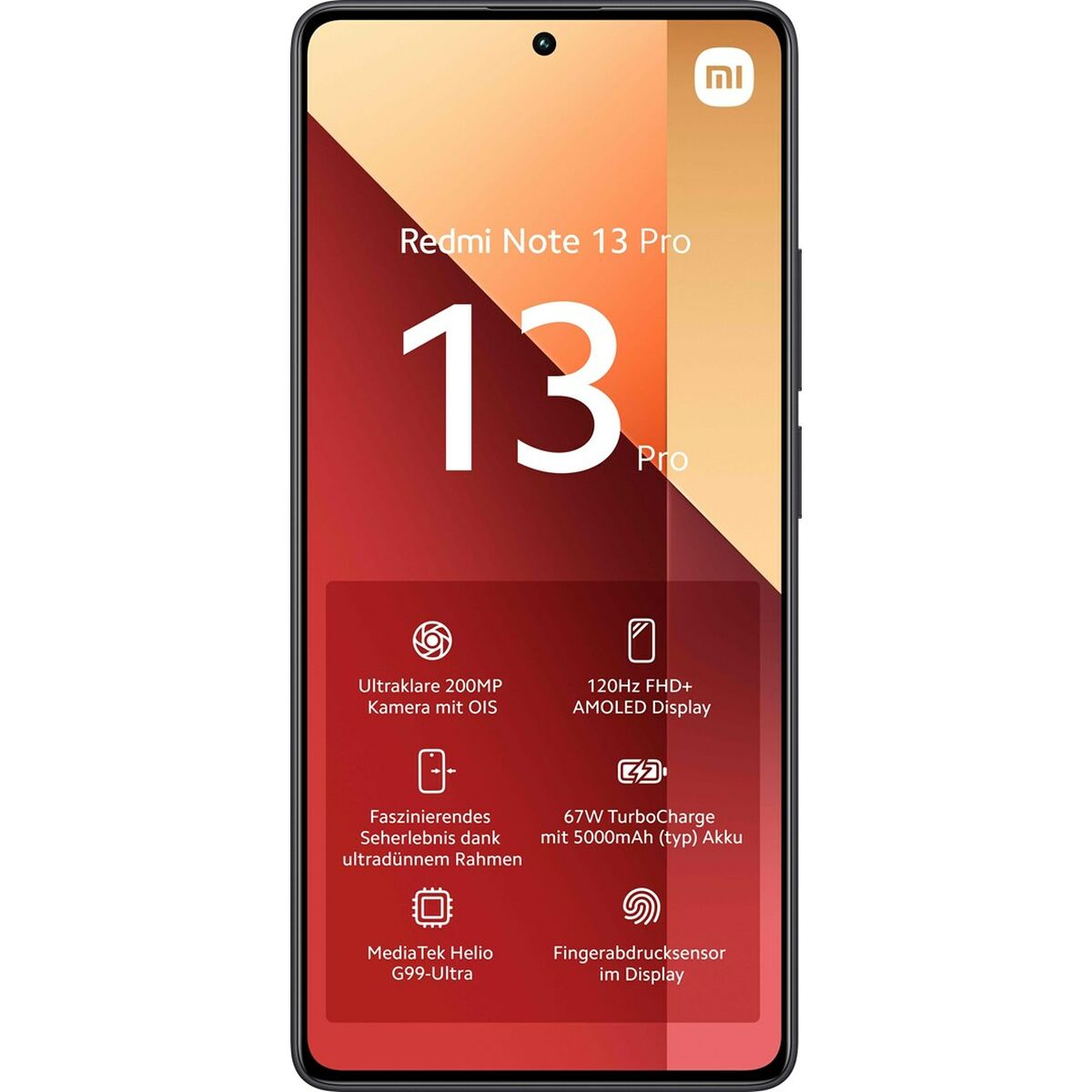 Smartphone Xiaomi Redmi Note 13 Pro 6,67" 8 GB RAM 256 GB Nero 3 M0804484_1