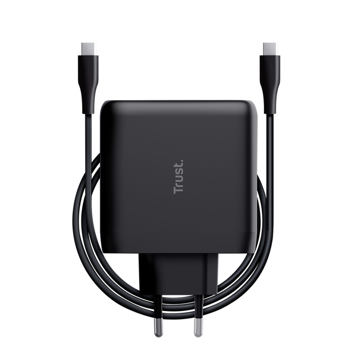 Caricabatterie da Parete + Cavo USB-C Trust 24818 Nero 2 S55256525_0