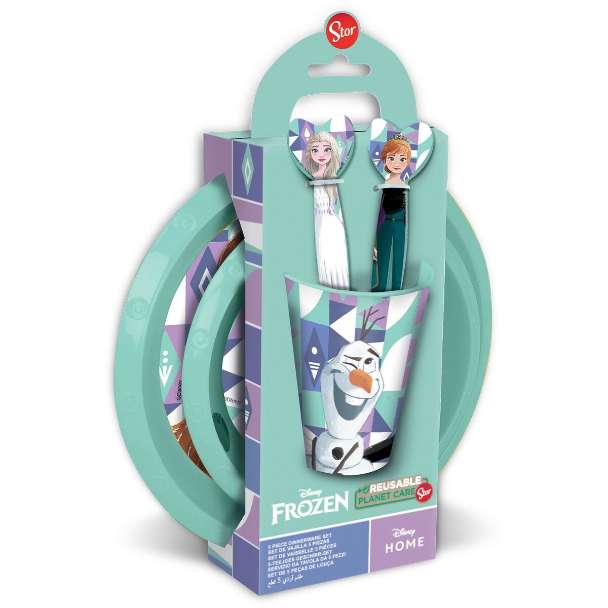 Set di Accessori per Bambini Frozen CZ11310 Plastica (5 Pezzi) 2 S37115714_0
