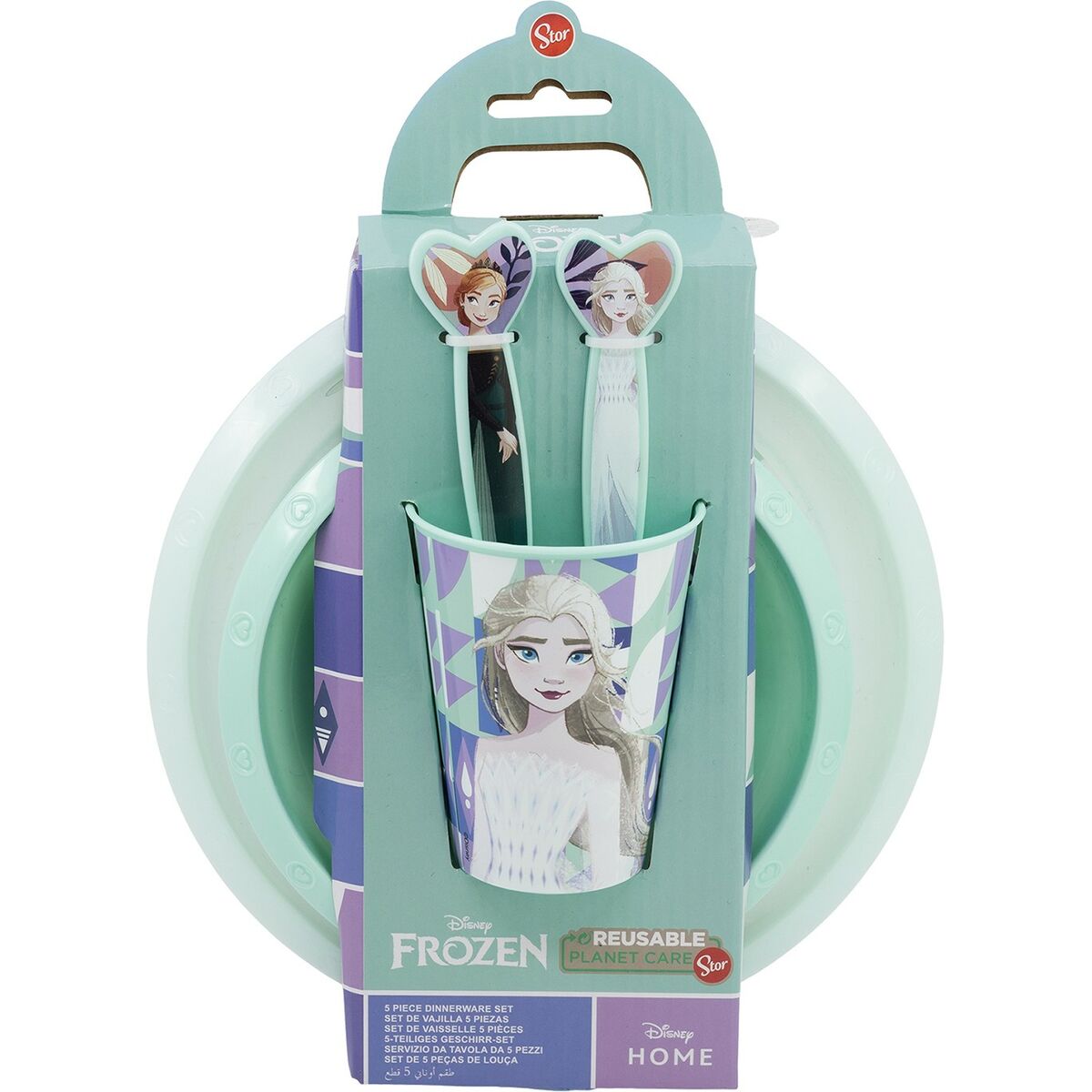Set di Accessori per Bambini Frozen CZ11310 Plastica (5 Pezzi) 3 S37115714_1