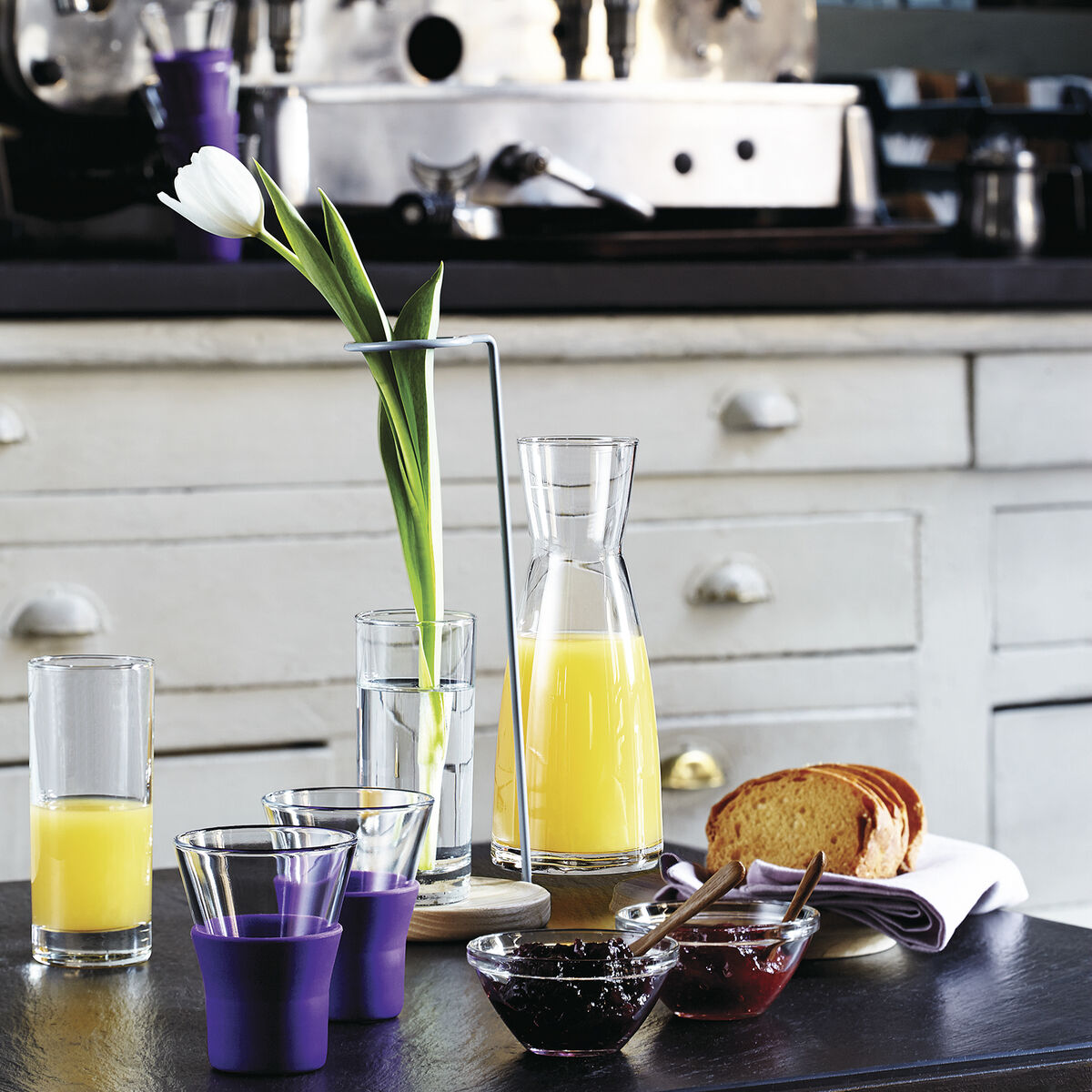 Borraccia Bormioli Rocco Ypsilon Trasparente Vetro 1 L (6 Unità) 4 S2712058_2