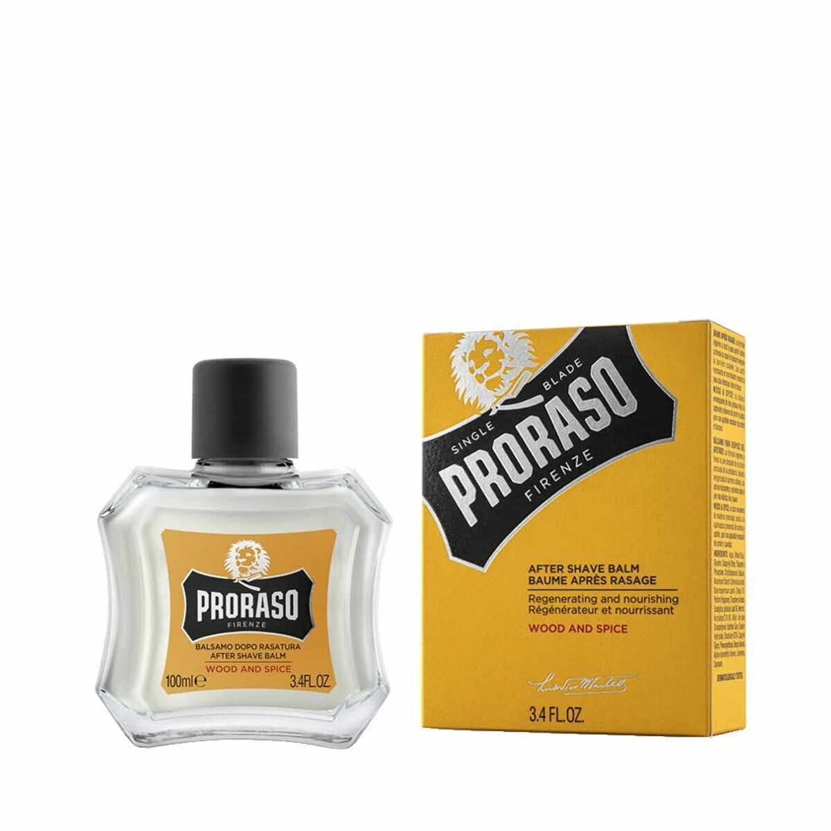 Balsamo Dopobarba Proraso Yellow 100 ml 3 S0584895_1