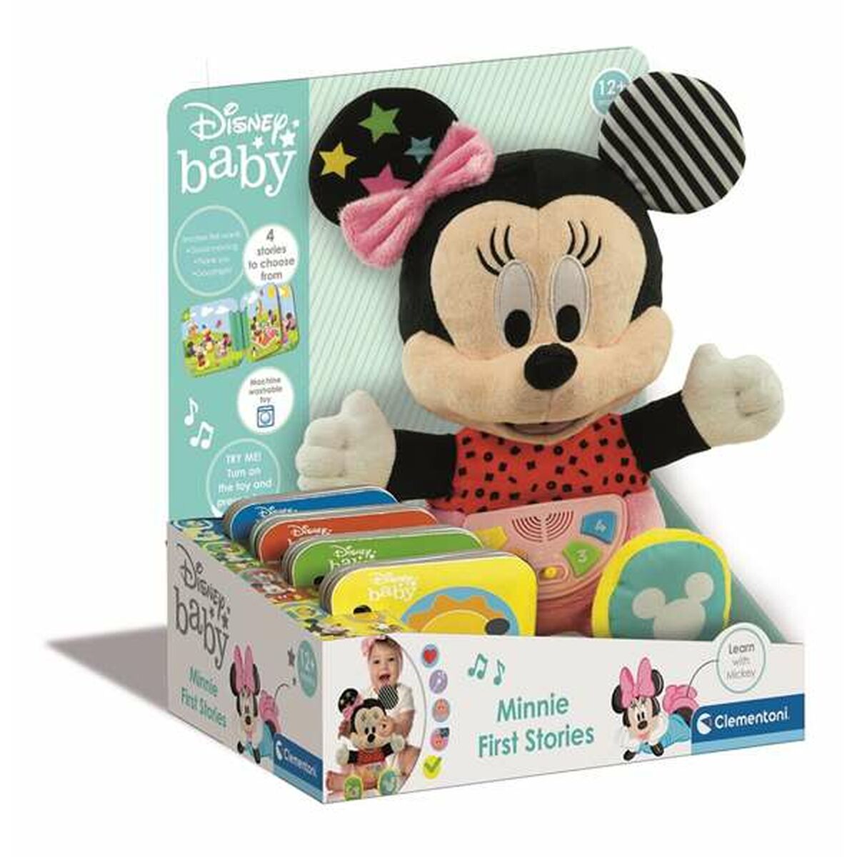 Cantastorie Minnie Mouse Baby Peluche 30,5 x 32 x 17,5 cm 3 S2432949_1
