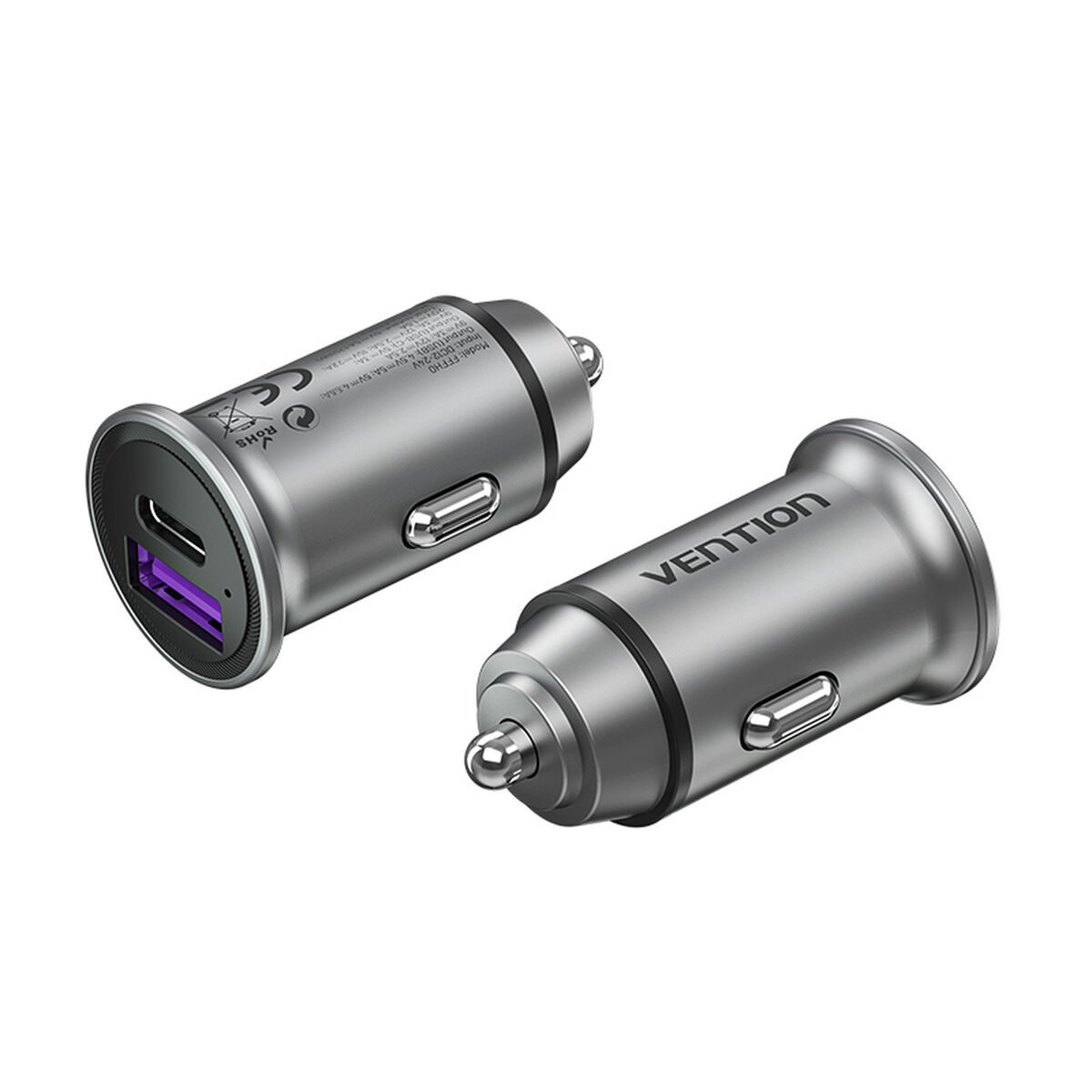 Caricabatterie per Auto Vention FFFH0 2 S55294844_0