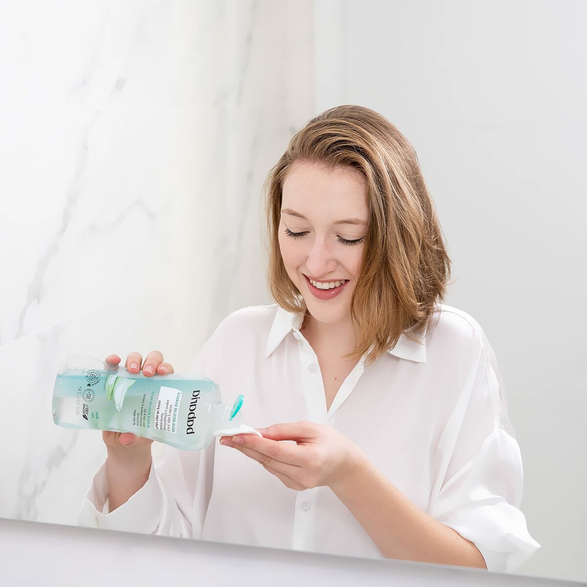 Struccante Bifasico Viso Babaria Acqua Micellare Aloe Vera (400 ml) 4 S0597473_2