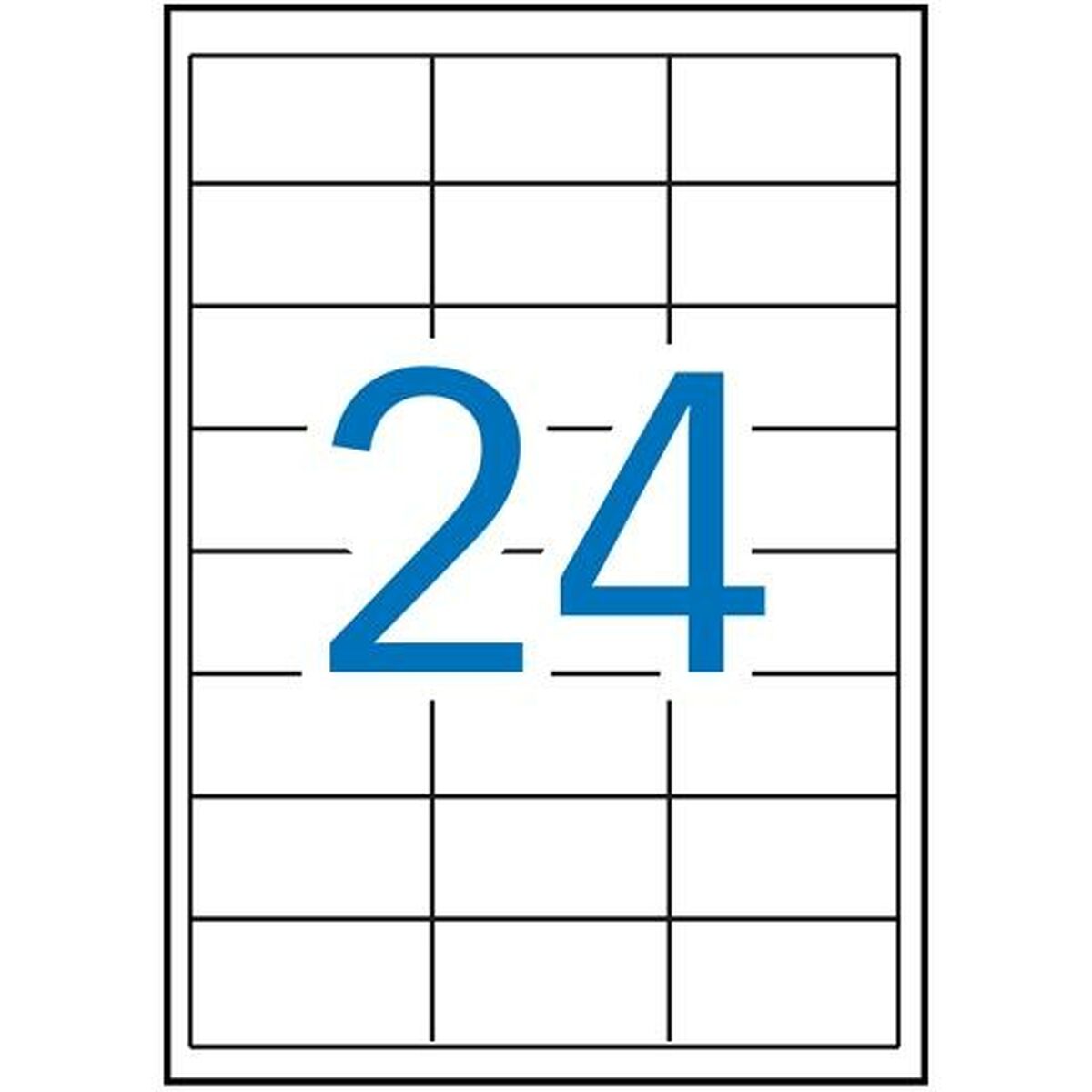 Etichette adesive Apli 1263 Bianco 2 S77180277_0